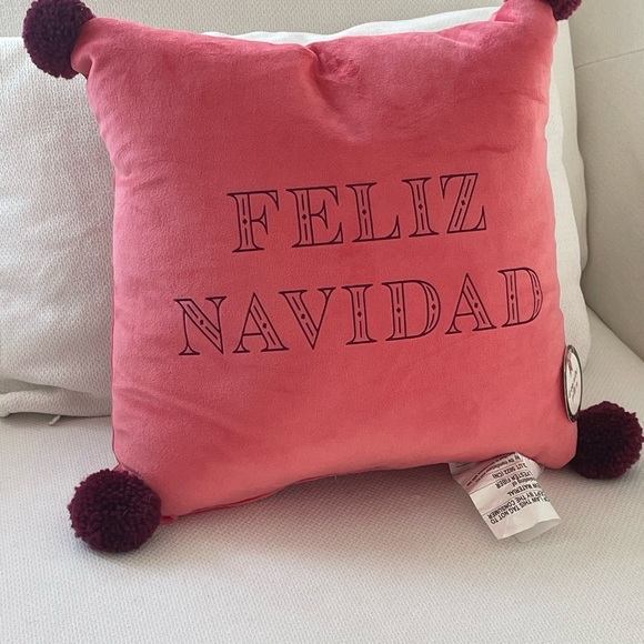 Feliz Navidad Pillow with tassels- BOGO!!! - Picture 6 of 6